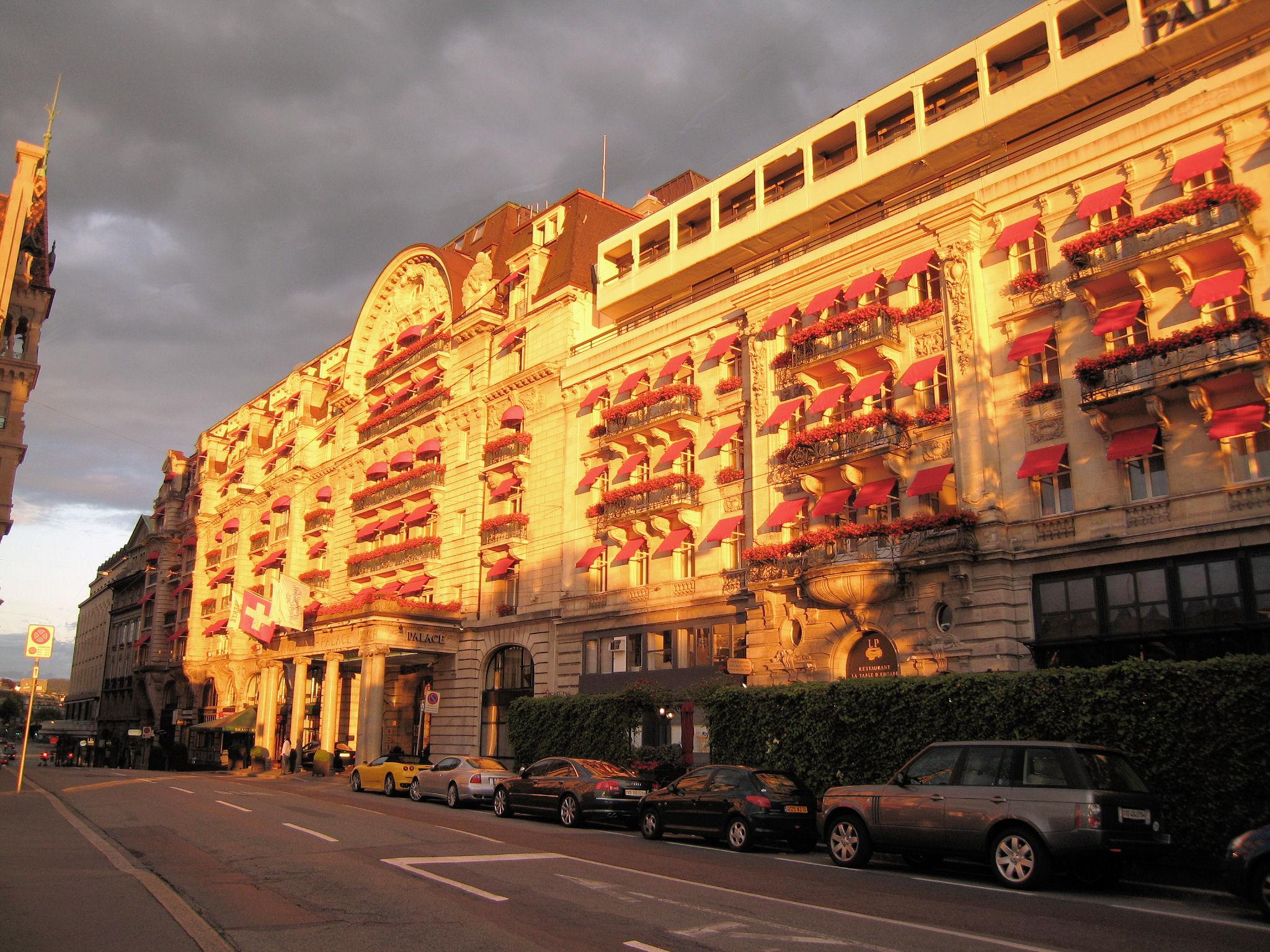 Lausanne Palace Exterior foto